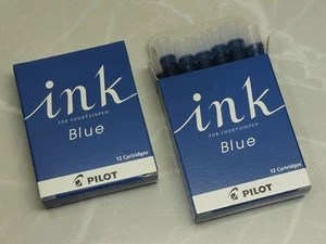 Ink cartridges for Pilot (NAMIKI) Fountain pen / IRF-12S-L / Blue 2 boxes - Picture 1 of 2