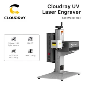 Máquina grabadora de marcado láser UV Cloudray 5W 110*110 mm marcado metálico/no metálico - Imagen 1 de 6