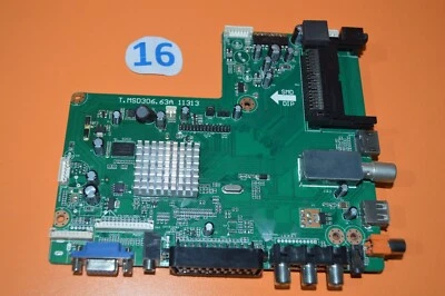 T.MSD306.63A 11313 SCHEDA MADRE MAINBOARD PRINCIPALE PER TV AUDIOLA TVDB 822LED - Immagine 1 di 4