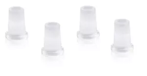 10/14 mm Stecker Buchse Glas Adapter für Laboreinstellungen - 4er Pack - Bild 1 von 5