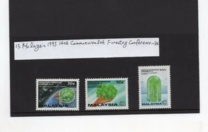(GB13) Malasia - 1993 14ª Conferencia Forestal de la Commonwealth MNH - Imagen 1 de 1
