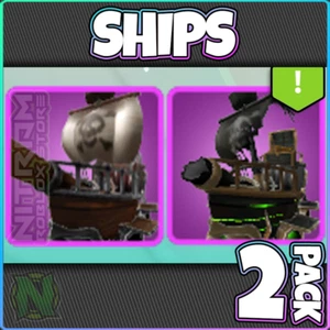 Roblox World Zero - ENVÍO FANTASMA + ENVÍO - PAQUETE DE 2 - Imagen 1 de 1