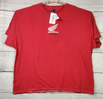 Camiseta masculina Honda Classic nova com etiquetas / vermelha tamanho XXL - Imagem 1 de 4