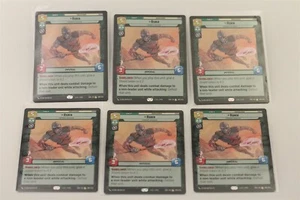 Star Wars Unlimited Spark Of Rebellion 6 Cards Rare Rukh 85 - Picture 1 of 3
