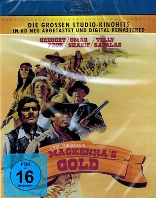 BLU-RAY NEU/OVP - Mackenna's Gold (1969) - Gregory Peck & Omar Sharif - Bild 1 von 2