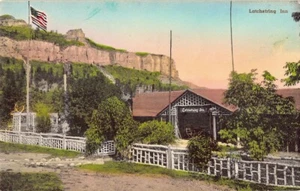 Black Hills Savoy South Dakota POSTCARD Latchstring Inn 1942 - Picture 1 of 2
