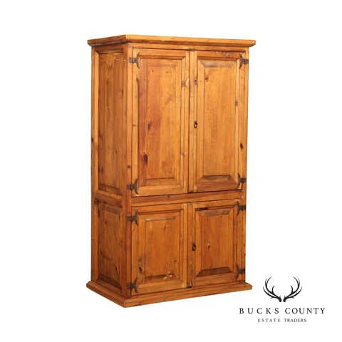 Mexican Rustic Pine Armoire Cover