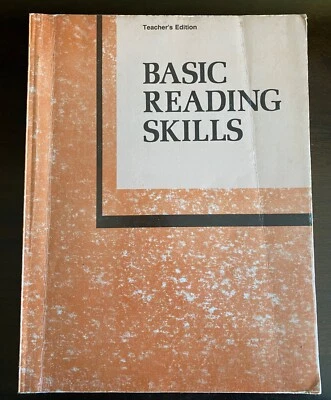 Vintage 1970 Basic Reading Skills Teacher's Edition Workbook #1487 manual - Image 1 of 4