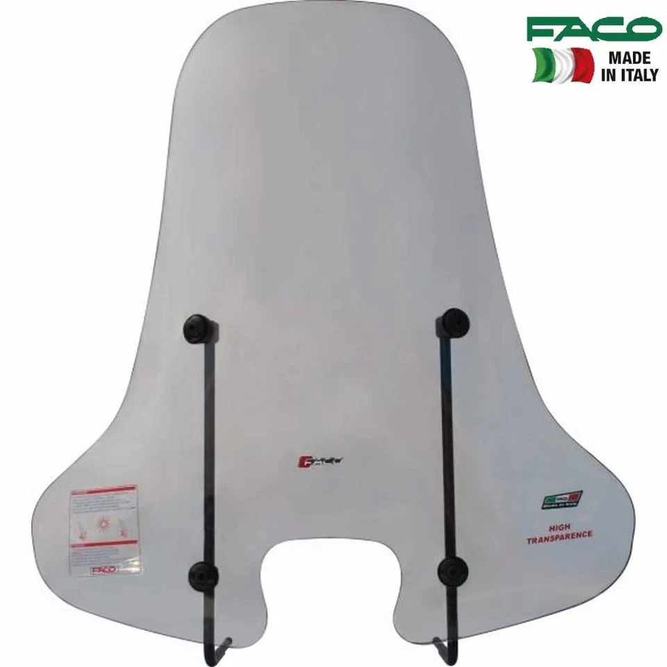 FACO 22011 PARABREZZA CON ATTACCHI PIAGGIO ZIP 2T (C25E0) 50 2009 2018 - Immagine 1 di 1