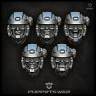Puppetswar Shade Troopers Heads (S146)