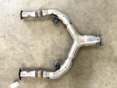 ⭐2010-2013 NISSAN 370Z FRONT DUAL EXHAUST MUFFLER PIPE ASSEMBLY OEM LOT2512 - Image 1 of 4