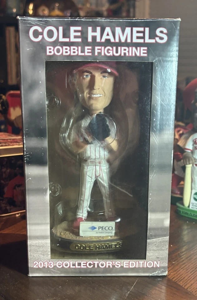 Cole Hamels Bobblehead Philadelphia Phillies SGA 2013 Foto 1 de 1
