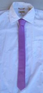 CRAVATTA PUNK SKINNY TIE CRAVATTINO lilla - Imagen 1 de 1