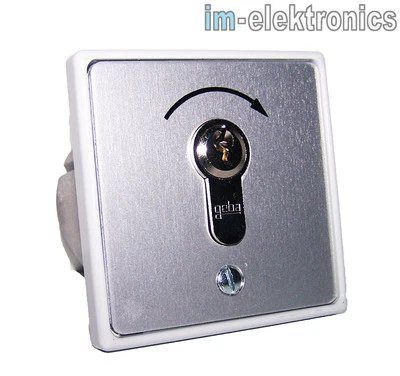 GEBA Schlüsseltaster Schlüsselschalter UP für Garagentorantrieb Rolltor Garagentor