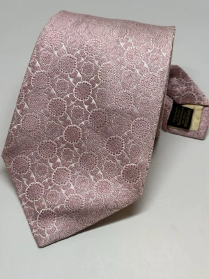 Corbata de Seda Donald J Trump Rosa Paisley Signature Collection Corbata Barra Dorada Foto 1 de 4