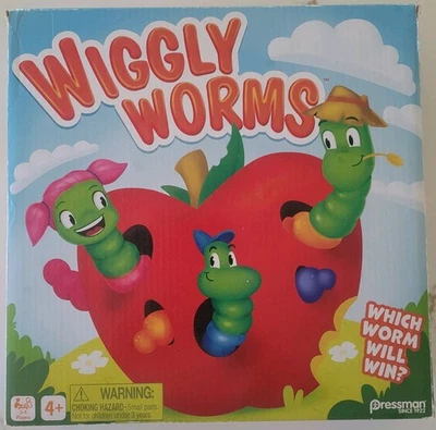 Wiggly Worms Children's Board Game by Pressman Ages 4+ - Image 1 of 4