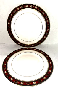 (2er Set) Minton Cordoba (Südwestliches Design) 10 5/8" Bone China SPEISETELLER - Bild 1 von 3