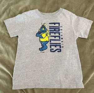 Columbia SC Fireflies Baseball Shirt Kids 5/6 - Picture 1 of 3