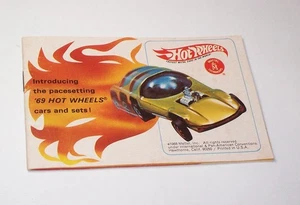 HOT WHEELS Mattel Vintage Redline USA 1969 CATALOGO mostra auto e set piste - Foto 1 di 4