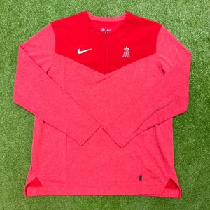 Men's Nike Los Angeles Angels Authentic Collection UV 1/4 Zip Pullover XL NWOT - Picture 1 of 8