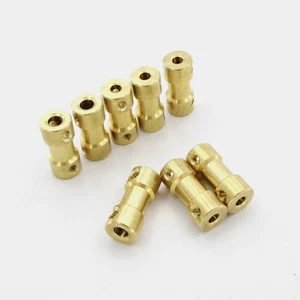 Hot Sale Best Coupler For RC Boat Car Robot Motor Shaft Wrench Accessories Brass - Picture 1 of 35