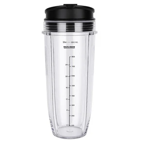 Taza 2 en 1 de repuesto 32 oz para taza Nutri Ninja + tapa abatible 1000 W - Imagen 1 de 9