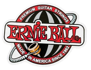 Ernie Ball Bumper Sticker Amplification Amplifier Guitar Music Guitar Case 5" - Picture 1 of 2
