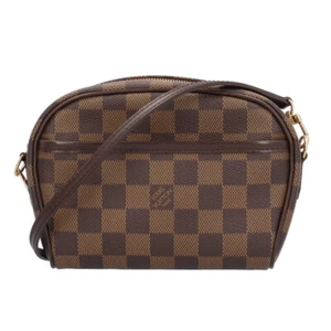 LOUIS VUITTON Shoulder Bag Cross Body N51296 Damier canvas Pochette Ipanema used - Imagen 1 de 7