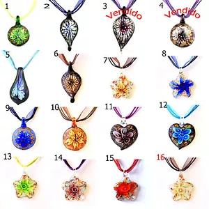 Colgantes de cristal Murano - Imagen 1 de 1