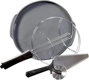 Genuine Nu Wave Pro Supreme Pizza Kit Silicon Liner Flipper For Infrared Oven - Picture 1 of 2