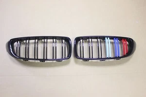 For 14-18 BMW 4-Series F32 F33 F36 Front Grille Glossy Black ///M Color - Picture 1 of 2