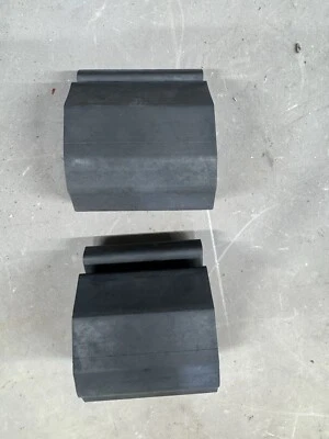 1969 Pontiac GTO Lemans Tempest para-choque traseiro de borracha almofadas de impacto Le Mans - Imagem 1 de 4