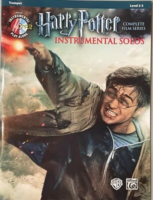 Alfred Harry Potter Complete Film Series Instrumental Solos Trumpet Book & CD - Image 1 of 4