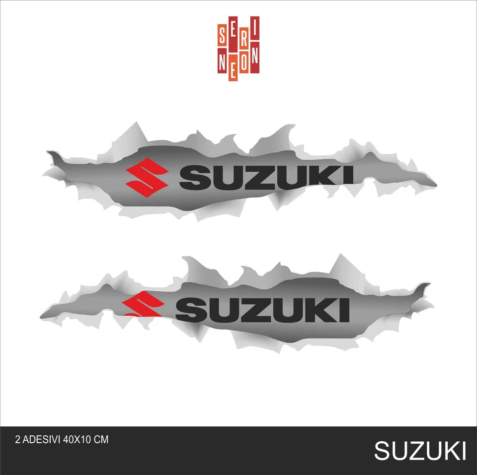 Kit adesivi stickers SUZUKI PORTIERA CM 40 X CM 10 - Imagen 1 de 1