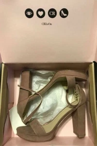 CHARLOTTE RUSSE Paris Mauve Pumps Heels Shoes SIZE 7 Open Toe NIB- $35.99 - Picture 1 of 6