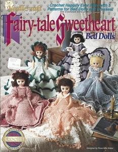 Fairy-Tale Sweetheart Bed Dolls - Crochet Instruction Booklet - Picture 1 of 2