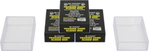 (5) TCBS50S Trading Card Slider Boxes Ultimate Protection Crystal Clear NEW - Picture 1 of 4