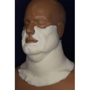Rubber Wear Fat Neck & Cheeks Foam Latex Prosthetic Appliance for SFX/Cosplay - Picture 1 of 3