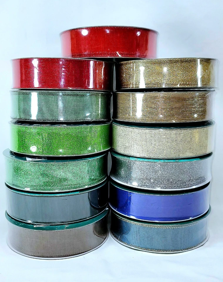 Member's Mark Premium Wired Ribbon 1.5 in Width | 50 Yards | Multiple Colors - Image 1 of 1