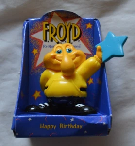 Russ Froyd Monster Rubber PVC Figure - Loose in Package - Happy Birthday - Picture 1 of 4