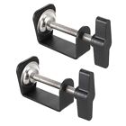 Enhance Your Workspace with 2 Pcs C-Shape Table Clamps for Desk Mounting