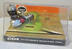 New in Box Cox Tee Dee .051 Gas Model Airplane Engine - Picture 1 of 7