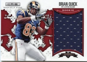 2012 Camiseta Panini Rookies & Stars Crusade #32 Brian Quick 049/199 Rams *42762 - Imagen 1 de 1