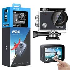 AKASO V50X Native 4K30fps WiFi Action Camera with EIS Touch Screen 4X Zoom 13...