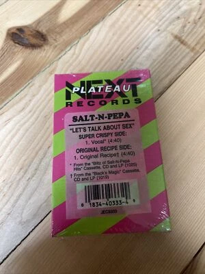 Sealed Salt N Pepa Let’s Talk About Sex Cassette Single  - Image 1 of 4