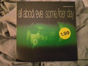 All About Eve - Some Finer Day - 10" 3 Trk Green Vinyl Ltd Ed- MCSV1706 1992 NM - Picture 1 of 5