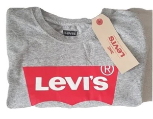 Levi's Boys Batwing Grey T shirt Age 16 Brand NEW - Picture 1 of 5