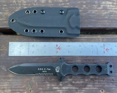 EICKHORN / GERMANY EICKHORN S.E.K. TACTICAL DAGGER KNIFE W/G10 HANDLE SCALES SEK Germany