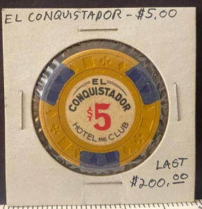 Puerto Rico, EL CONQUISTADOR HOTEL & CLUB, Casino Chip, $5.00 - Bild 1 von 4