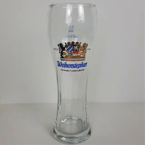 RARE Bayerische Staatsbrauere Weihenstephan 0.5L Tall Twisted Pilsner Beer Glass - Picture 1 of 6
